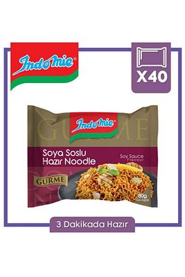 Indomie Gurme Serisi Soya Soslu Çeşnili 40 Adet ürün fotoğrafı