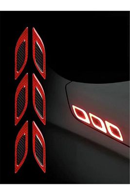 Araç Kaput Sticker Oto Reflektör Yapıştırıcı Oto Aksesuar ürün fotoğrafı