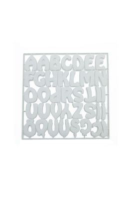 Keçeden Harf 3cm - Beyaz ürün fotoğrafı