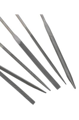 6 Parça Eğe Takımı Balık Sırtı Düz Yuvarlak Eye Karbon Ince Dişli Ege Seti ürün fotoğrafı