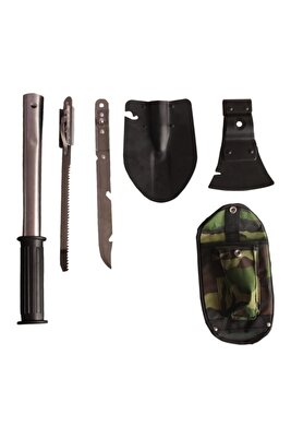 Kamp Dağcı Balta Kürek Bıçak Testere Seti ürün fotoğrafı