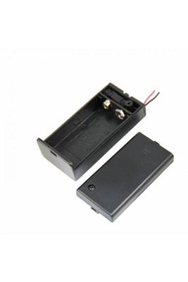 Elektronik Pil Yuvası 9 Volt I Kapaklı Switchli Aç Kapa ürün fotoğrafı