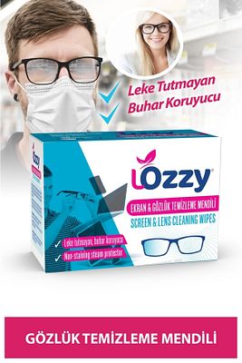 Ekran Ve Gözlük Temizleme Mendili Leke Tutmayan Buhar Koruyucu 30 Adet ürün fotoğrafı