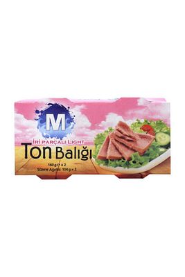 Iri Parçalı Light Ton Balığı 2x160 G ürün fotoğrafı
