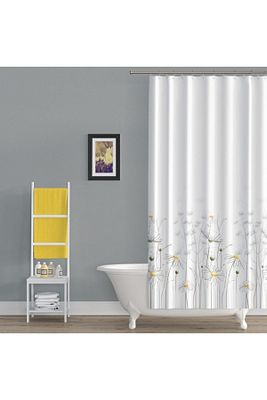 Duş Perdesi 8441 Model Çift Kanat 2x 110x200cm ürün fotoğrafı