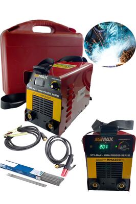 201 Amper Çift Kartlı Turbo Fan Soğutmalı Dijital Invertör Kaynak Makinesi + Magmaweld Elektrot Set ürün fotoğrafı
