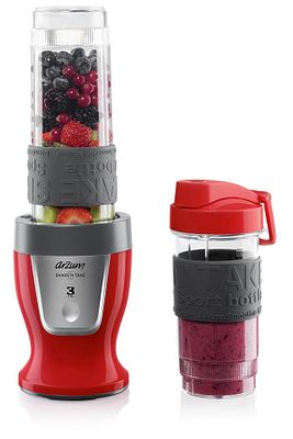 AR1032 Shake'n Take Kişisel Smoothie Blender, Kırmızı (300 W, 2 Adet Şişe) ürün fotoğrafı