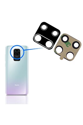 Xiaomi Redmi Note 9 Arka Kamera Camı Lens ürün fotoğrafı
