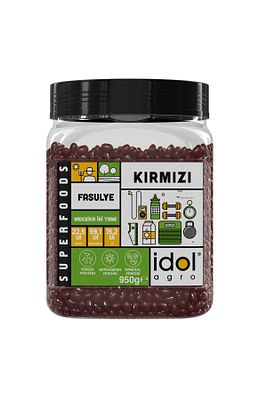 Kırmızı Fasulye - 950 Gr - Superfoods -yüksek Protein + Antioksidan + Mineral, Iri Parlak Tane ürün fotoğrafı