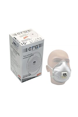 Era Toz Maskesi 6210 Ventilli Konik Ffp2 V Nr D 15 Li Paket. ürün fotoğrafı