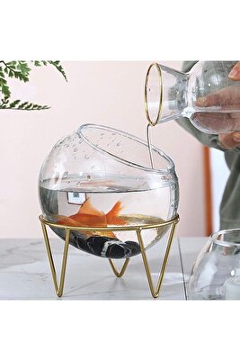 Özel Tasarım Cam Fanus Cam Saksı Meyvelik Mumluk Akvaryum ürün fotoğrafı