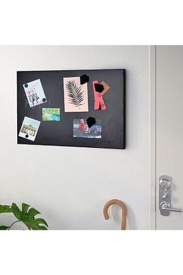Mıknatıslı Pano Siyah, 50x32 Cm, Dekoratif, Metal Magnet Panosu ürün fotoğrafı