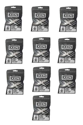 King Size Filtre Sünger Ağızlık Zıvana 7.7 mm 10 Paket ürün fotoğrafı