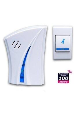 manessa Lüks Uzaktan Kumandalı Zil Kablosuz Kapı Zili Wireless Otomatik Buton Paneli Apartman ürün fotoğrafı