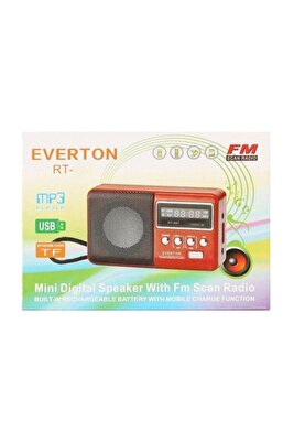 Rt-303 Usb Ve Micro Kart Girişli Manuel El Radyosu ürün fotoğrafı