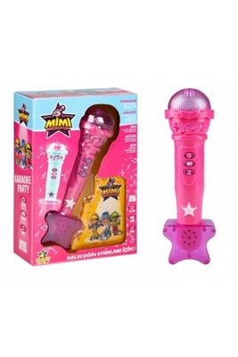 Erdeem Işıklı Müzikli Karaoke Mikrofon Depomiks Miks ürün fotoğrafı