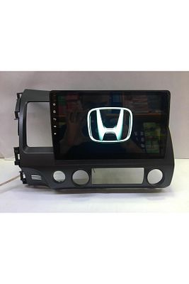 Honda Civic Fd6 Multimedya Teyp 10" Android 11 2gb Ram 32 Gb Hafıza Kamera Hediye ürün fotoğrafı