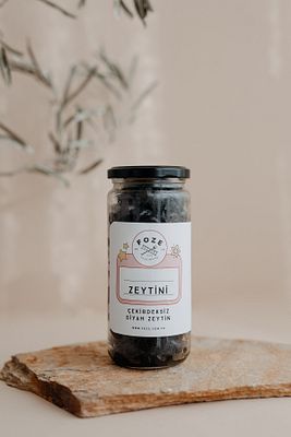Çekirdeksiz Çocuk Zeytini - Siyah 300 Gr ürün fotoğrafı