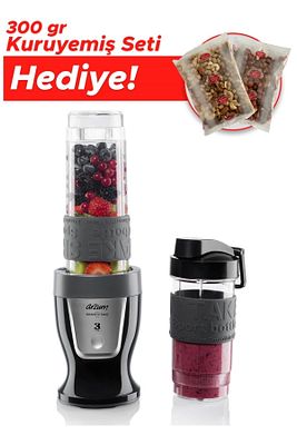 AR1032 Shake'N Take Kişisel Siyah 300 W Smoothie Blender Hediyeli ürün fotoğrafı