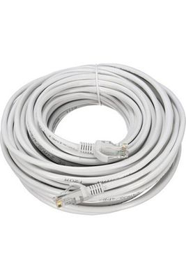 10mt 10 Metre Cat6 Tv Plus Fiber Adsl Modem Bilgisayar Arası Ethernet Internet Kablosu ürün fotoğrafı