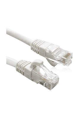 15 m Cat6 Lan Fabrikasyon Internet Data Kablosu(ethernet Modem Rj45 Uçlu Jacklı Network Adsl) ürün fotoğrafı