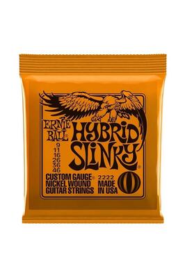 P02222 Hybird Slinky Nickel 09-46 Elektro Gitar Teli ürün fotoğrafı