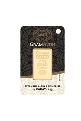 2,5 Gram Külçe Gram Altın Iar 24 Ayar ürün fotoğrafı