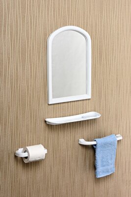 Ekonomik Banyo Ayna Seti ürün fotoğrafı