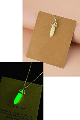 Sertifikalı A Kalite Doğal Fosfor Taşı Kolye ürün fotoğrafı