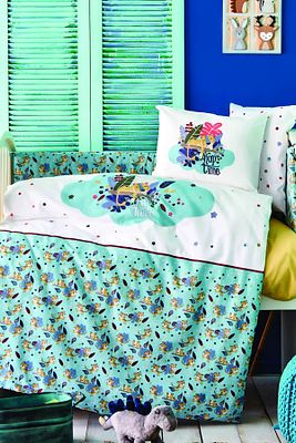 Bummer Indigo Cotton Bebek Uyku Seti ürün fotoğrafı