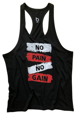 Fitness Gym Tank Top Sporcu Atleti Nopain ürün fotoğrafı