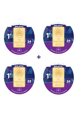 24 Ayar - 4 gram Külçe Altın ürün fotoğrafı