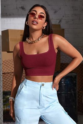Kadın Bordo 8021 Askılı Cop Top Büstiyer ürün fotoğrafı