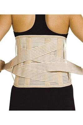 Siyatik Bel Fıtığı Çelik Balenli Korse Destekli Korse Bel Kuşağı Bel Destek Fıtık ürün fotoğrafı