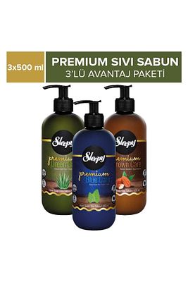 Premium Sıvı Sabun 3’lü Avantaj Paketi 3x500 Ml ürün fotoğrafı
