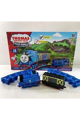 Thomas Pilli Tren Seti 10 Parça - Tomas Raylı Tren ürün fotoğrafı