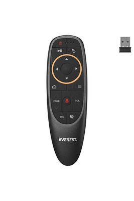 Ev-hm20 Seslı Komut Gyro Hava Haraket Tv Box Bılgısayar Smart Tv Aır Mouse Ve Kumanda ürün fotoğrafı