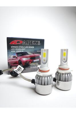 H4 Şimşek Etkili Led Xenon Zenon 10800 Lümen-60w-6000kelvin ürün fotoğrafı