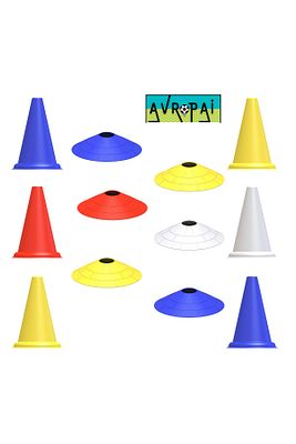 Futbol Antrenman Seti Huni Ve Çanak Seti Antrenman Set Eğitim Seti 17 Cm Huni Ve Çanak Set 6'lı ürün fotoğrafı