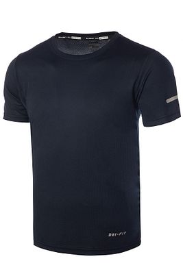 Erkek Nem Emici Hızlı Kuruma Atletik Teknik Performans Spor T-shirt ürün fotoğrafı