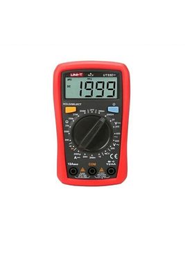 Unı-t Ut33d 600v 10a Dijital Multimetre Ölçü Aleti ürün fotoğrafı