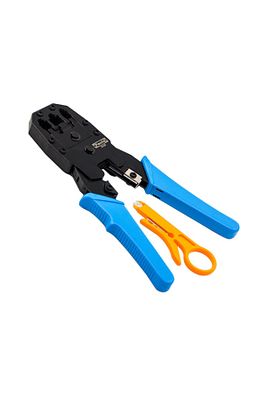 Rj45 Ethernet Rj11 Rj12 Rj45 Telefon Sıkma Çakma Pensesi Cat5 Cat6 Network Pense + Kablo Soyucu ürün fotoğrafı