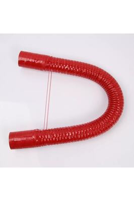 Kırmızı Üniversal 4,5x70mm Silikon Esnek Radyatör Ve Turbo Basınçlı Hava Hortum ürün fotoğrafı