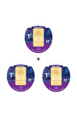 24 Ayar - 3 gram Külçe Altın ürün fotoğrafı