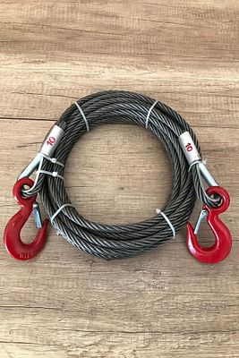 10 Mm Kalınlıkta 10 Metre 9 Tona Kadar Çekebilen Çelik Çekme Çeki Halatı ürün fotoğrafı