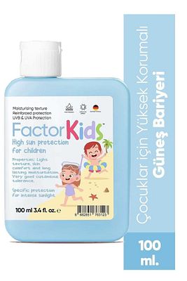 Factor Kids Güneş Kremi Spf50+ 100 ml ürün fotoğrafı