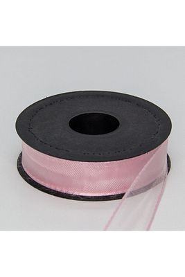 B.pembe Şifon Kurdele 2,5 Cm 20 Metre ürün fotoğrafı
