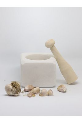 Mermer Kare Havan ürün fotoğrafı