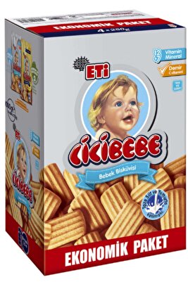 Cicibebe Bisküvi 1000 gr ürün fotoğrafı
