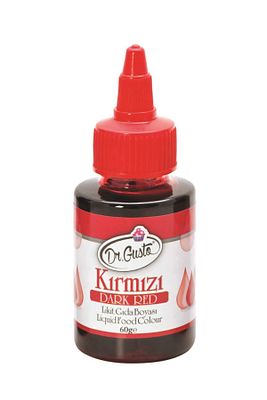 Dr Gusto Sıvı Gıda Boyası Kırmızı 60gr ürün fotoğrafı